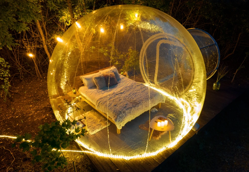 bubble hut tent